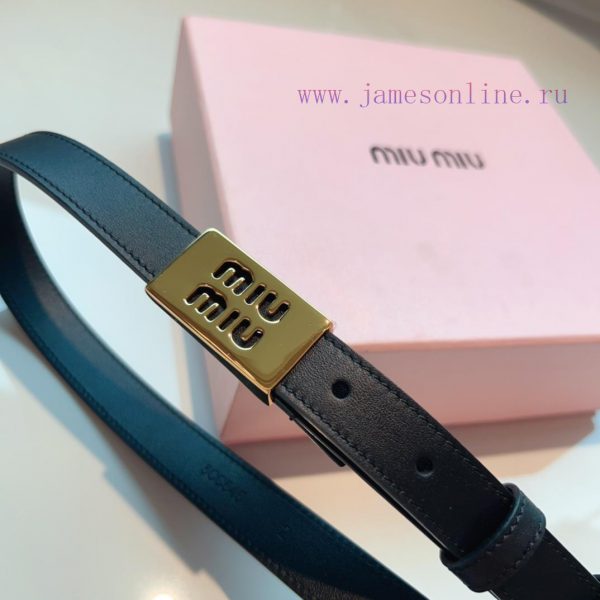 This leather belt is the ideal choice to enhance the unique style and tasteThe eye-catching f3xs873d - Image 3