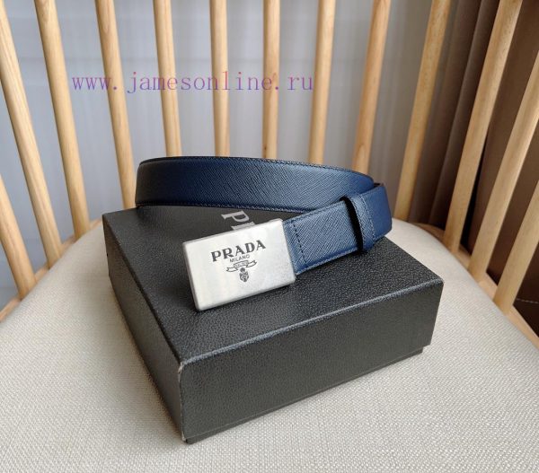 PRADA [Celebrate] [Celebrate] [Celebrate] This belt is made of Saffiano leather and features vk3dhusn