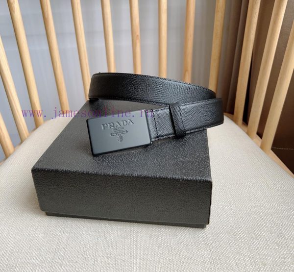 PRADA [Celebrate] [Celebrate] [Celebrate] This belt is made of Saffiano leather and features fckkpubh