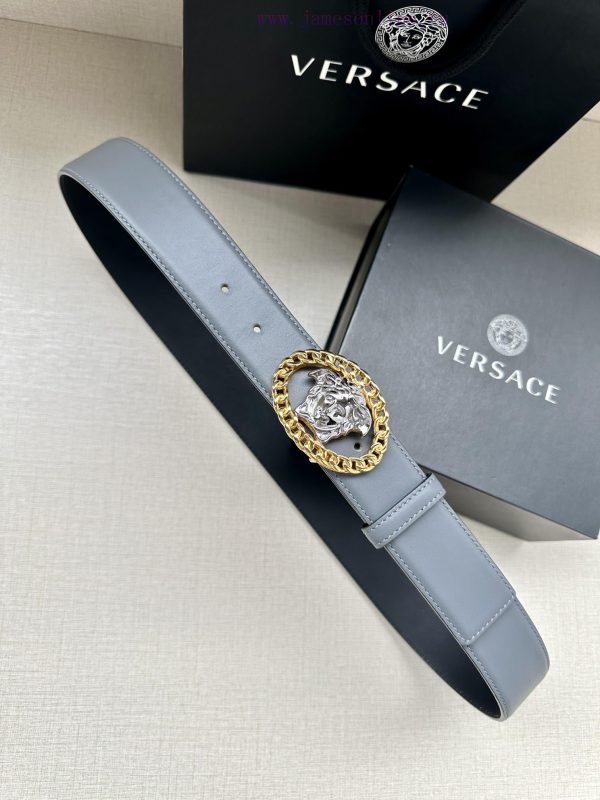 Width 4.0cm. Versace's lychee patterned soft top leather strap, paired with an oval Medusa b ulocowe0