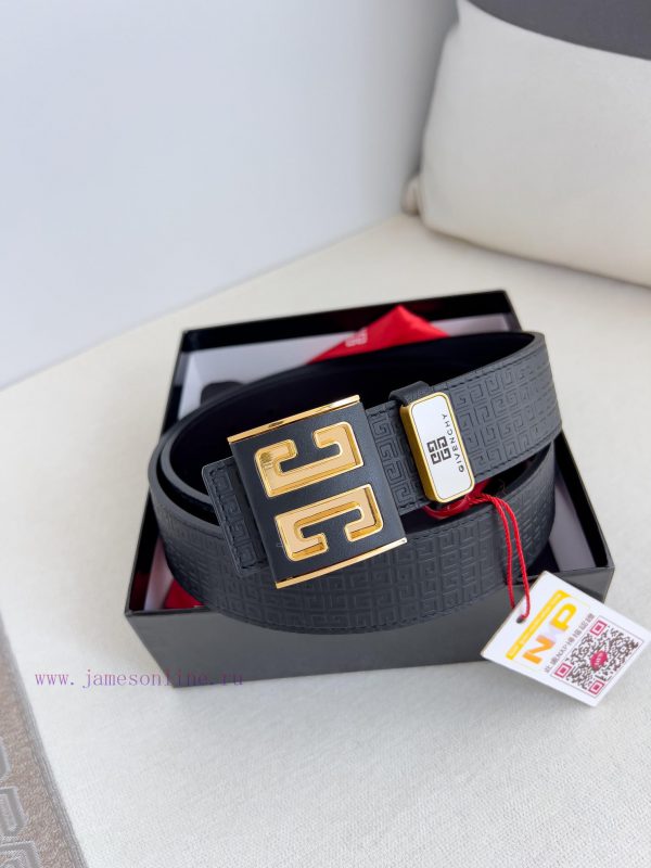 Givenchy GIVENCHY Belt ️ BeltHanging buckle, pure steel material buckle head, double-sided c 8mz4woq8