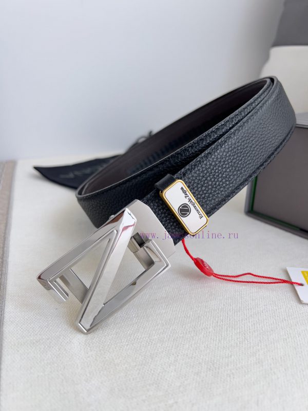 Jenny Ermenegido Zelma. Belt Automatic BeltPure steel material automatic buckle, top layer c geo6wcnj - Image 3