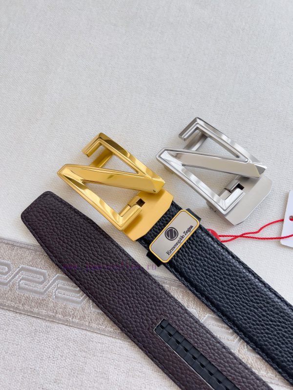Jenny Ermenegido Zelma. Belt Automatic BeltPure steel material automatic buckle, top layer c geo6wcnj - Image 10