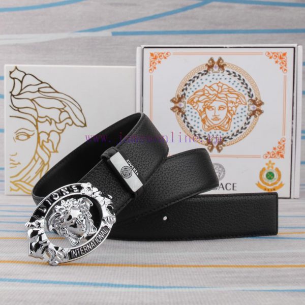 Versace. VersaceMaterial: Leather Belt with 100% Head Layer. The leather belt is guaranteed r9zztdqr