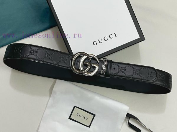 ￥ comes with a complete gift box Gucci. GucciFull set of 3.8cm imported calf leather embossi jglwq4us
