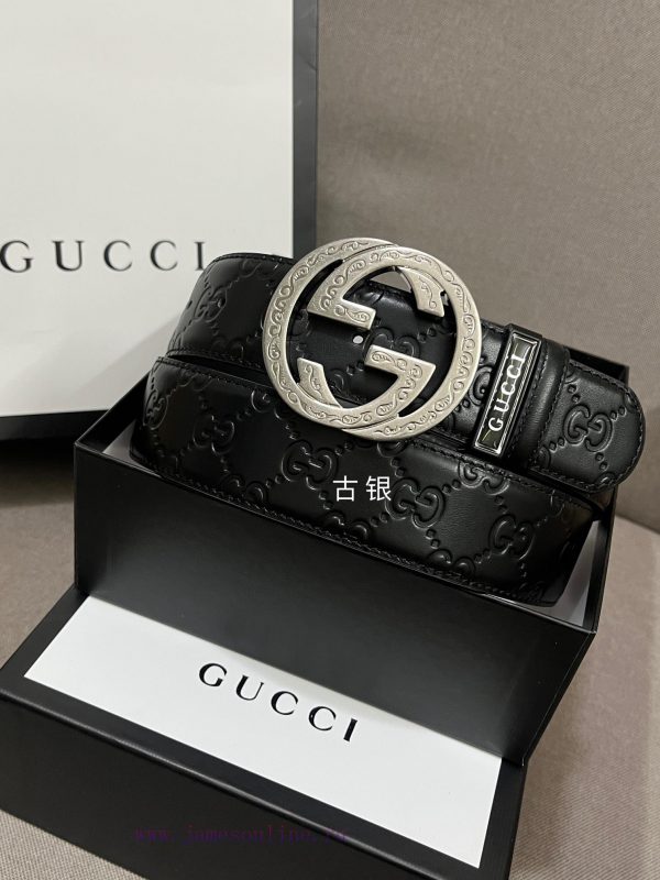 ￥ comes with a complete gift box GUCCI. GucciFull set of 3.8cm imported calf leather embossi 9zpvn2cw