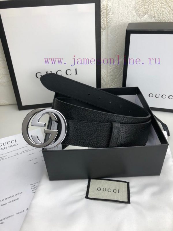3.8cm, double-sided top-quality calf leather - pigskin pattern surface, soft and comfortable 4xptefye