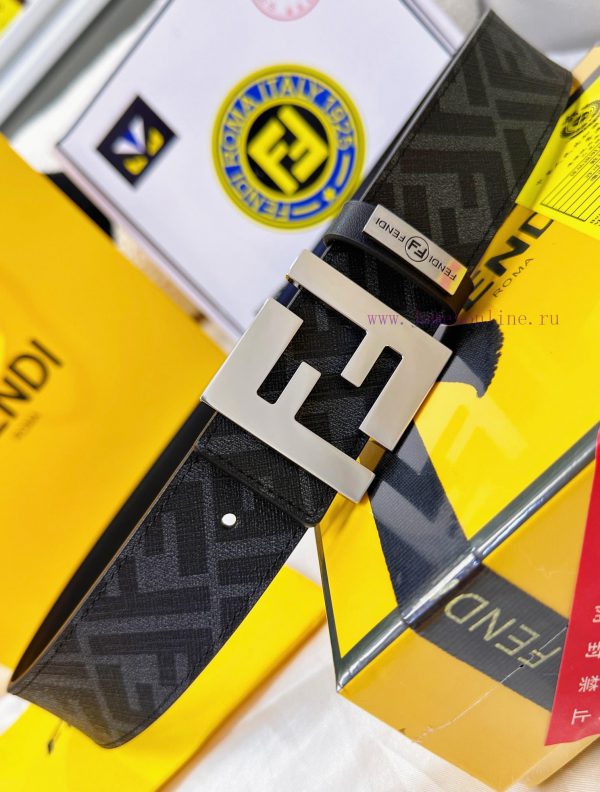 Belt FENDI Fendi ReproductionBelt made of 100% imported top layer cowhide, ensuring genuine 8nh352wt - Image 8