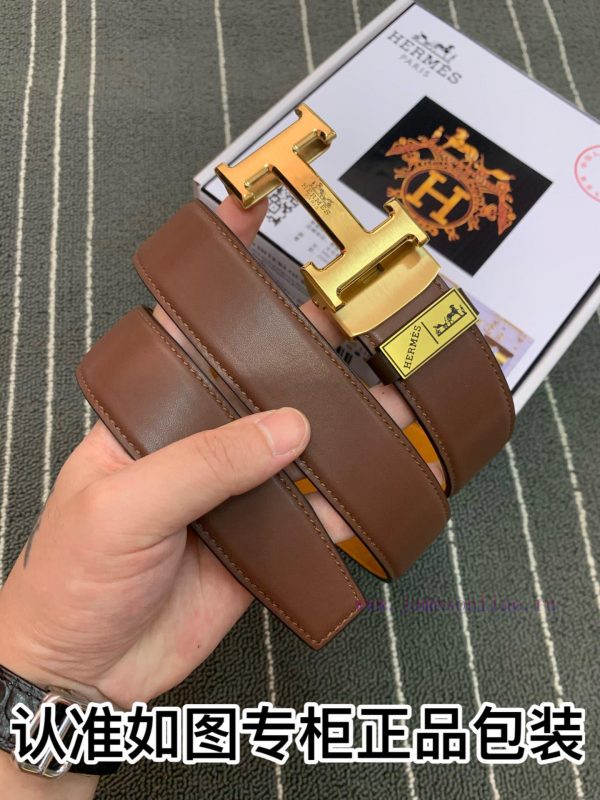 Belt Hermes Her.. Mes automatic buckleBelt made of 100% head layer cowhide, automatically fi qp94ta6q