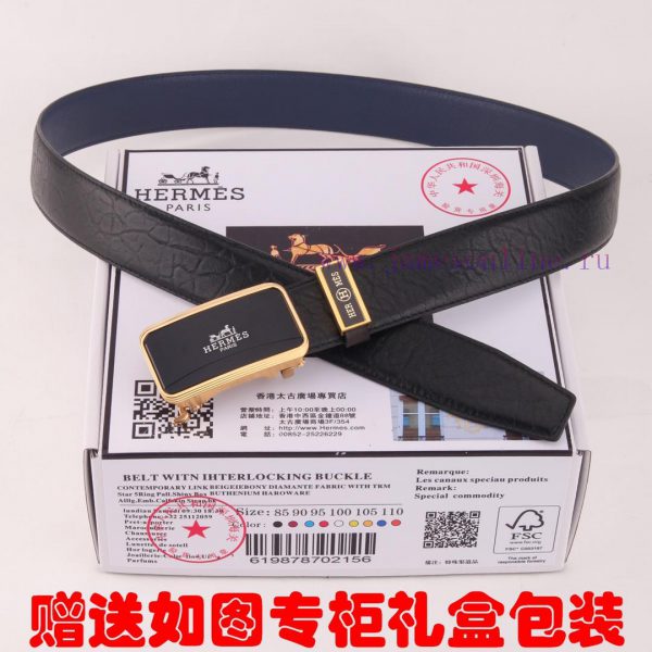 Belt Hermes Her.. Mes ️ Automatic deductionBelt made of 100% head layer cowhide, automatical 5kh20syx - Image 10