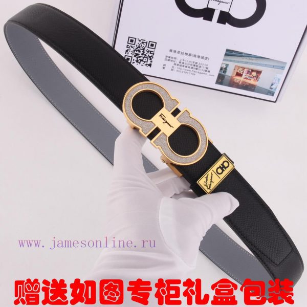 Belt Feilagumu automatic buckleBelt made of 100% head layer cowhide, automatically fitted to i8nqlura