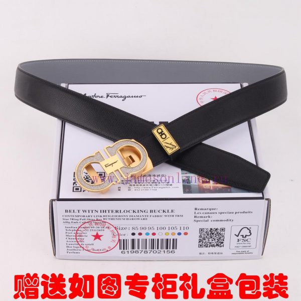 Belt Feilagumu automatic buckleBelt made of 100% head layer cowhide, automatically fitted to i8nqlura - Image 10