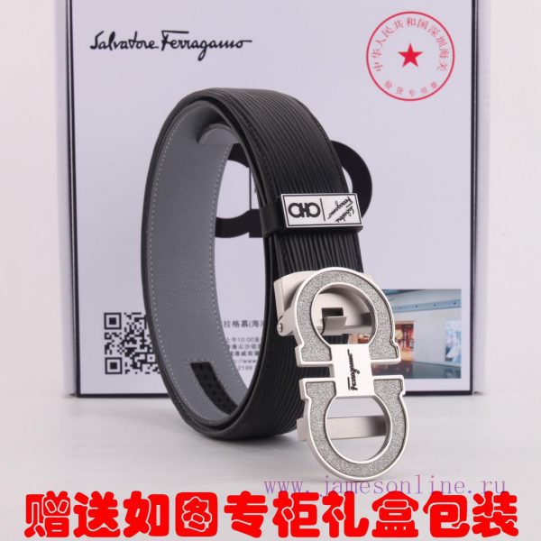 Belt Feilagumu automatic buckleBelt made of 100% head layer cowhide, automatically fitted to 3daw9hjo - Image 6