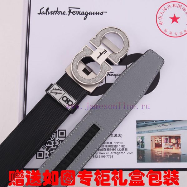 Belt Feilagumu automatic buckleBelt made of 100% head layer cowhide, automatically fitted to 3daw9hjo - Image 9