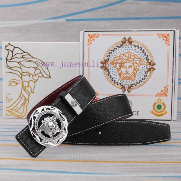 Belt belt Versace cowhide beltMen's belt material: 100% head layer cowhide belt, guaranteed dyqcz5x4