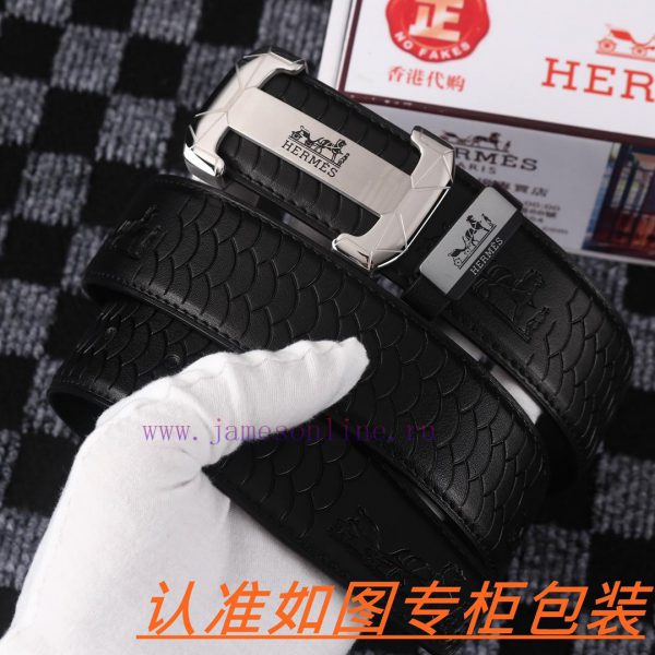 Men's belt HermesMen's leather belt is made of 100% head layer cowhide, ensuring that the 24 ah2wq92a