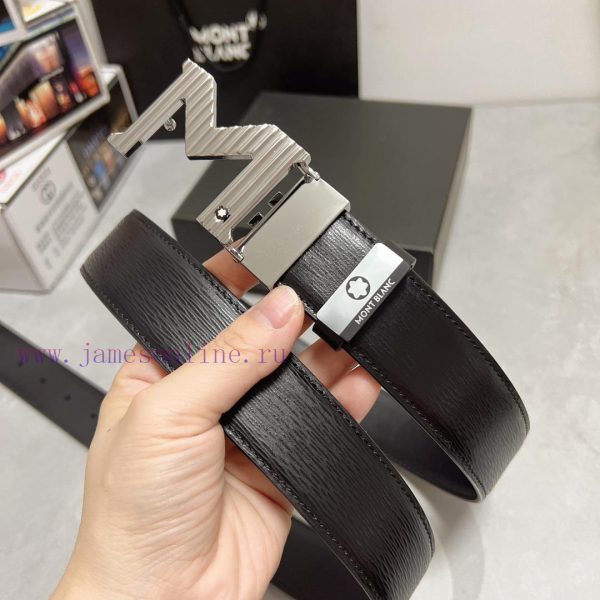 MontblancMaterial: Leather Belt with 100% Head Layer. The leather belt is guaranteed to be g ywvw7aeb - Image 4