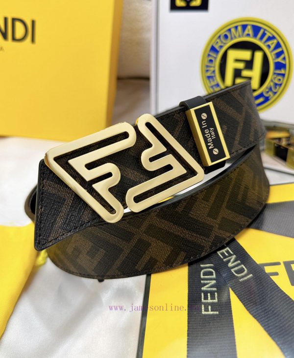 Belt FENDI Fendi ReproductionBelt made of 100% top layer cowhide, ensuring genuine leather d 9ypo0j4j - Image 3