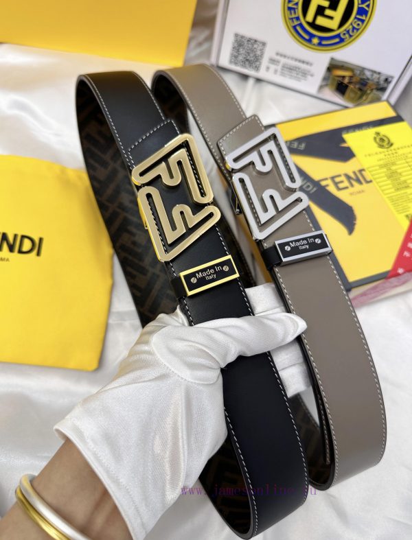 Belt FENDI Fendi ReproductionBelt made of 100% top layer cowhide, ensuring genuine leather d 9ypo0j4j - Image 10