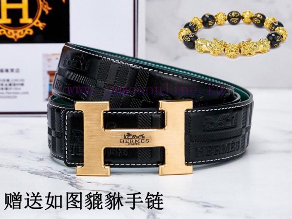 Belt Hermes Her...mes️The waistband is made of 100% cowhide, ensuring genuine leather. The 2 cgewi9ra - Image 3