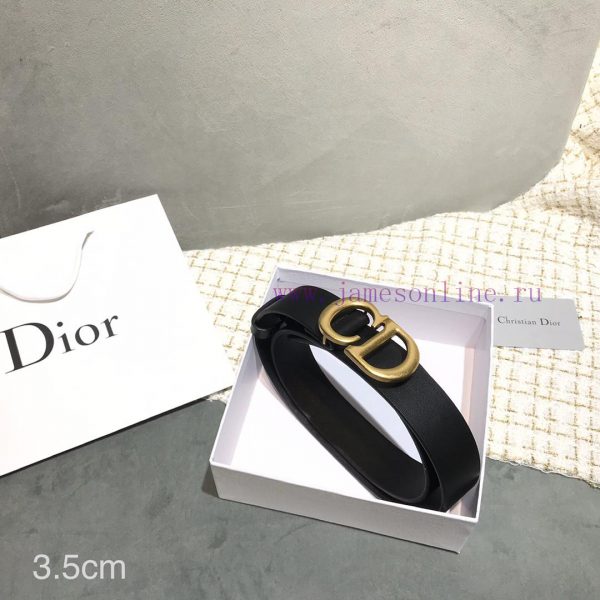 D iorc D classic logo retro copper buckle nude pink calf leather soft waist belt 2.0cm, 3.0c 08gt6ide