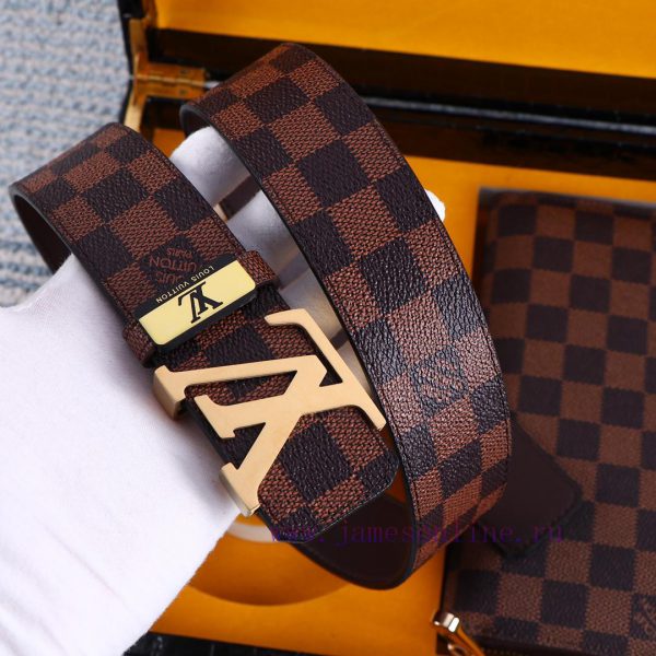 LV... Louis Vuitton Belt Gift Box SetThe material is made of 100% top layer cowhide, ensurin zwipxlwm - Image 4