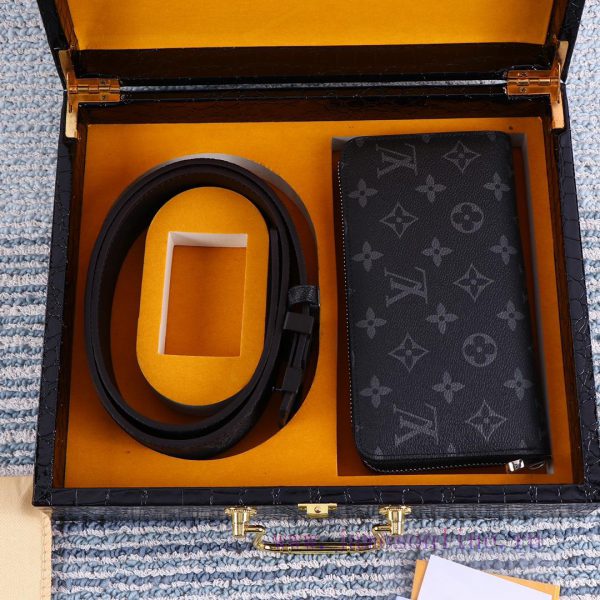 LV... Louis Vuitton Belt Gift Box SetThe material is made of 100% top layer cowhide, ensurin uowagsas - Image 10