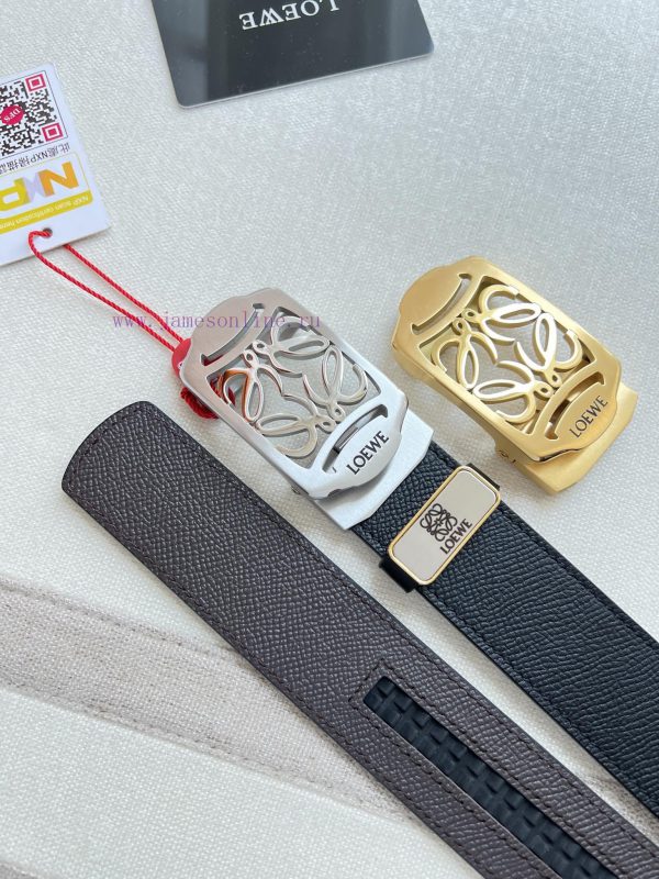 Luo Yiwei Loewe Belt ️ Automatic BeltPure steel material glossy automatic buckle, automatic k75qpzlv - Image 6