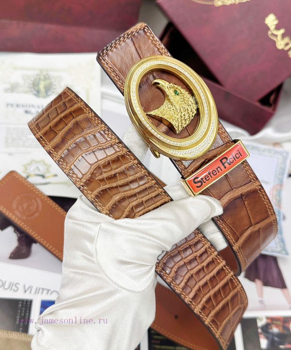 Belt Stefen Rcici Nitz ️ Private CustomizationGrade Reproduction - Imported original crocodi oexqmdb3 - Image 5