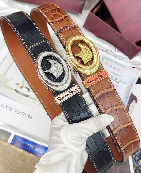 Belt Stefen Rcici Nitz ️ Private CustomizationGrade Reproduction - Imported original crocodi e1lkhro6