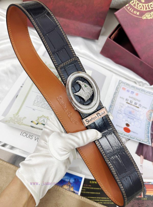Belt Stefen Rcici Nitz ️ Private CustomizationGrade Reproduction - Imported original crocodi o2o3hzbx - Image 7