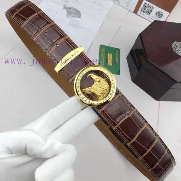 Stephen Stefaoo Ricci️New crocodile patternGrade: Italian imported 100% top layer cowhide, S b0g3v4e3 - Image 4