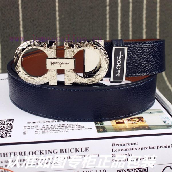 Ferragami ️Comes with a punch as a giftThe material is made of 100% top layer cowhide, ensur xr7lkdup - Image 4
