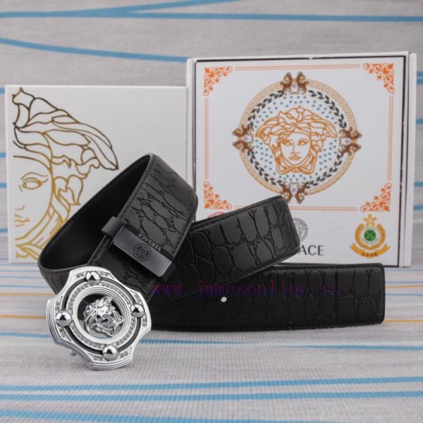 Belt belt Versace cowhide beltMen's belt material: 100% head layer cowhide belt, guaranteed 3r20jtzv