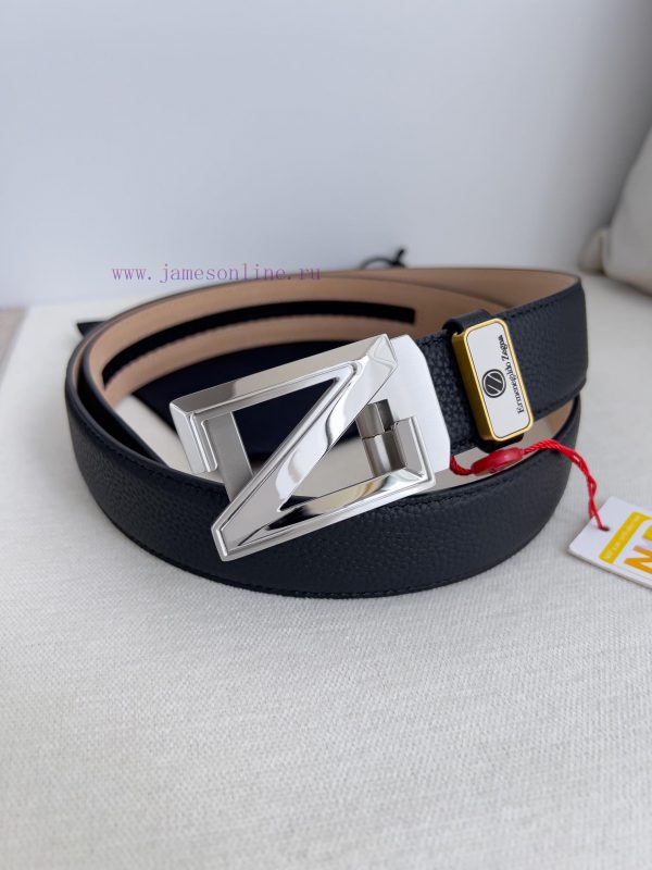 Jenny Ermenegido Zelma. Belt Automatic BeltPure steel material automatic buckle, top layer c kp3hj3hn