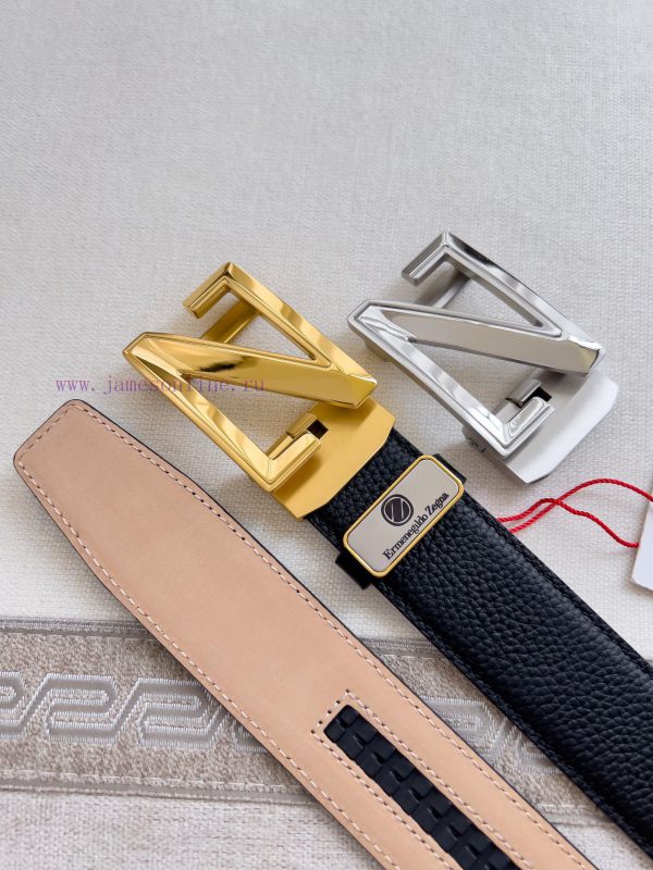 Jenny Ermenegido Zelma. Belt Automatic BeltPure steel material automatic buckle, top layer c kgkp7jvh - Image 10