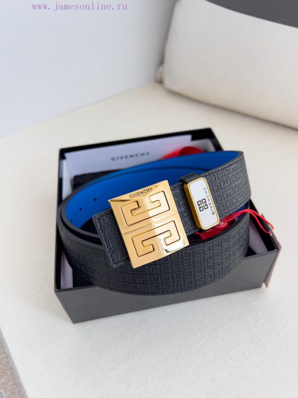 Givenchy GIVENCHY Belt ️ BeltHanging buckle, pure steel material buckle head, double-sided c b59ig4q7