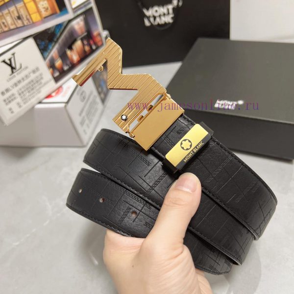 MontblancMaterial: Leather Belt with 100% Head Layer. The leather belt is guaranteed to be g dkascgf8
