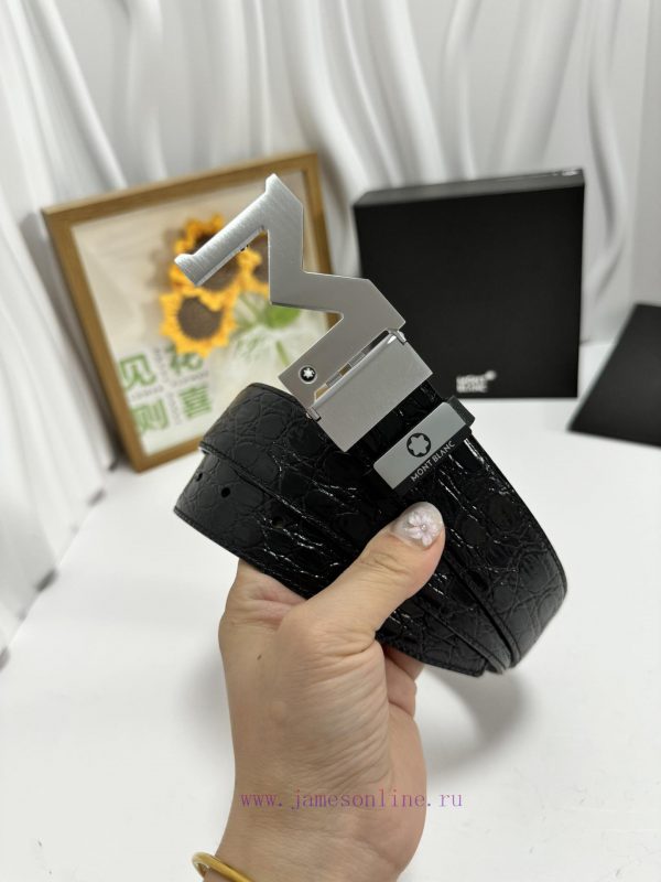 MontblancMaterial: Leather Belt with 100% Head Layer. The leather belt is guaranteed to be g ispk1se9