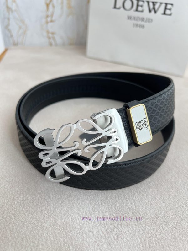 Luo Yiwei Loewe Belt ️ Automatic BeltPure steel material glossy automatic buckle, automatic acl5fho8