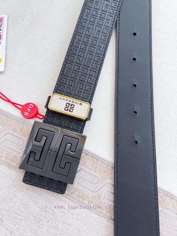 Givenchy GIVENCHY Belt ️ BeltHanging buckle, pure steel material buckle head, double-sided c 182ohn9e - Image 9