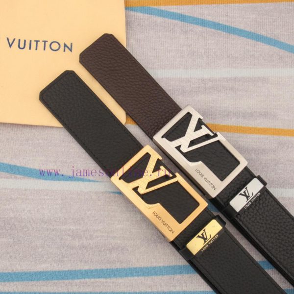 Belt and belt LV Louis Vuitton leather beltMen's belt material: 100% head layer cowhide belt ahf80b94