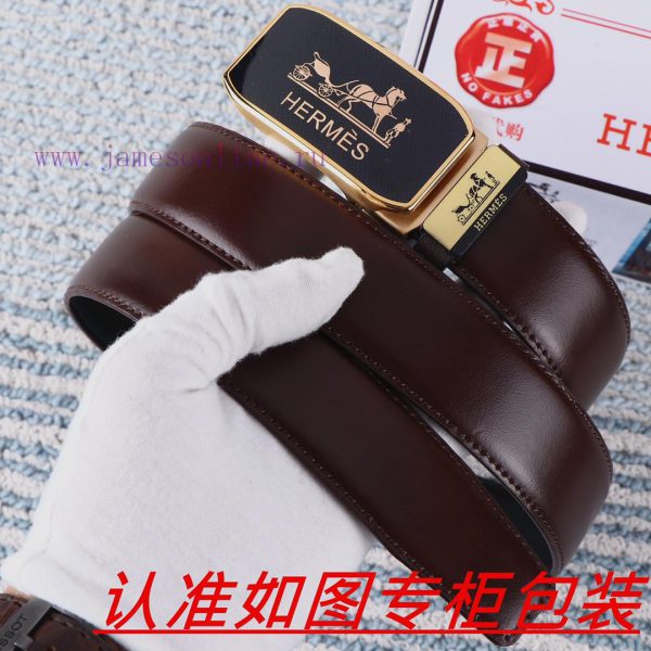 Men's belt Hermes automatic beltMen's leather belt is made of 100% head layer cowhide, ensur h8y3l14x
