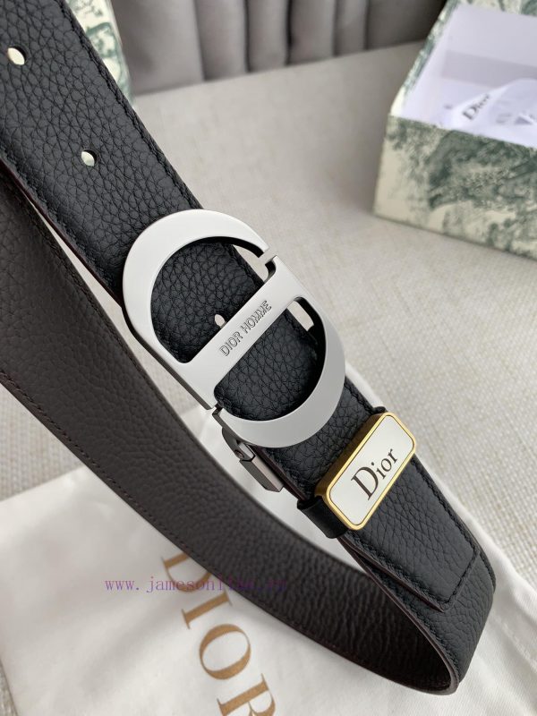 Dior Dior.️Buckle, original classic buckle, photographed in real life, top layer cowhideThe mcsqz2gg - Image 5