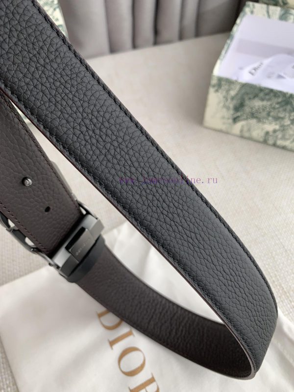 Dior Dior.️Buckle, original classic buckle, photographed in real life, top layer cowhideThe mcsqz2gg - Image 6