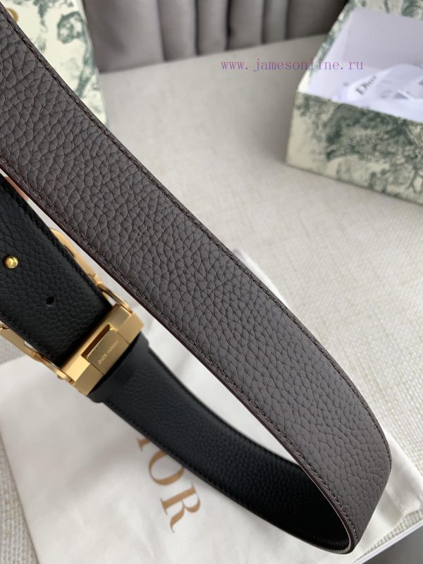 Dior Dior.️Buckle, original classic buckle, photographed in real life, top layer cowhideThe 26755ac2 - Image 6