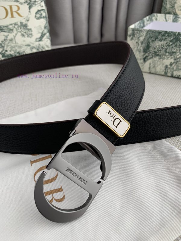 Dior Dior.️Buckle, original classic buckle, photographed in real life, top layer cowhideThe mcsqz2gg - Image 8