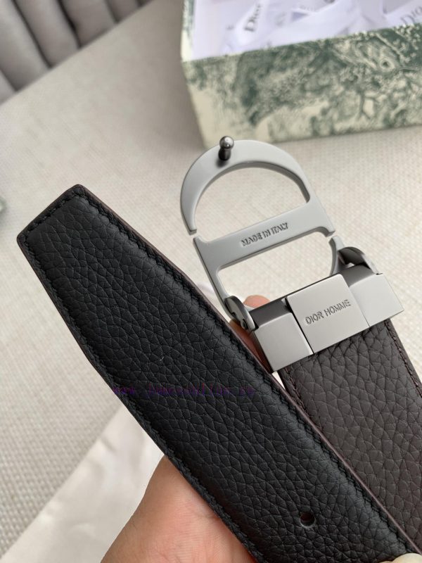 Dior Dior.️Buckle, original classic buckle, photographed in real life, top layer cowhideThe mcsqz2gg - Image 9