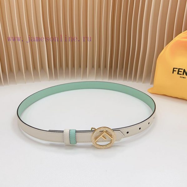 2.0cm Fendi official website new model, double-sided top layer cowhide material, length. 75. y8fkj5av
