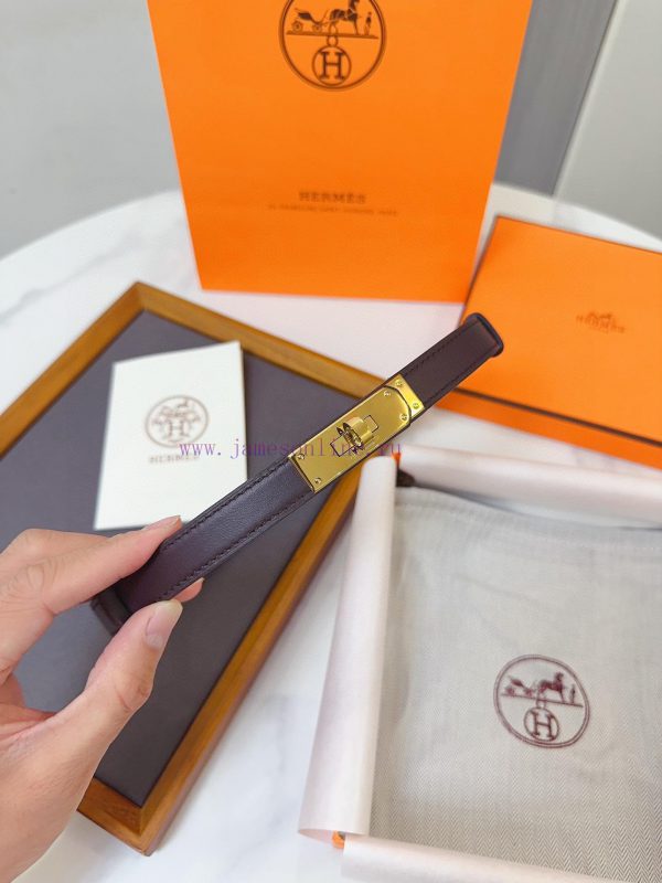 HERMES Kelly Kelly 18 Belt French OEM EP/A-level Steel Buckle Quality Undoubtedly Not Better p6pht1m4 - Image 4